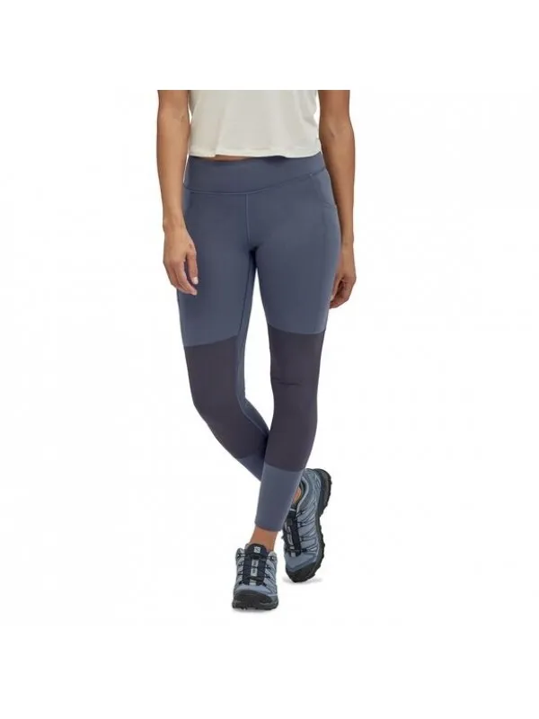 Patagonia Women's Pack Out Hike Tights : Smoulder Blue