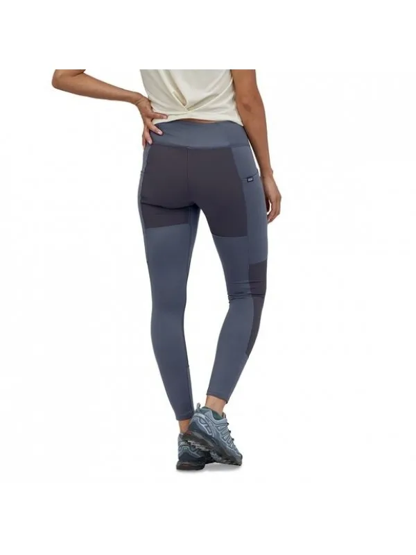 Patagonia Women's Pack Out Hike Tights : Smoulder Blue