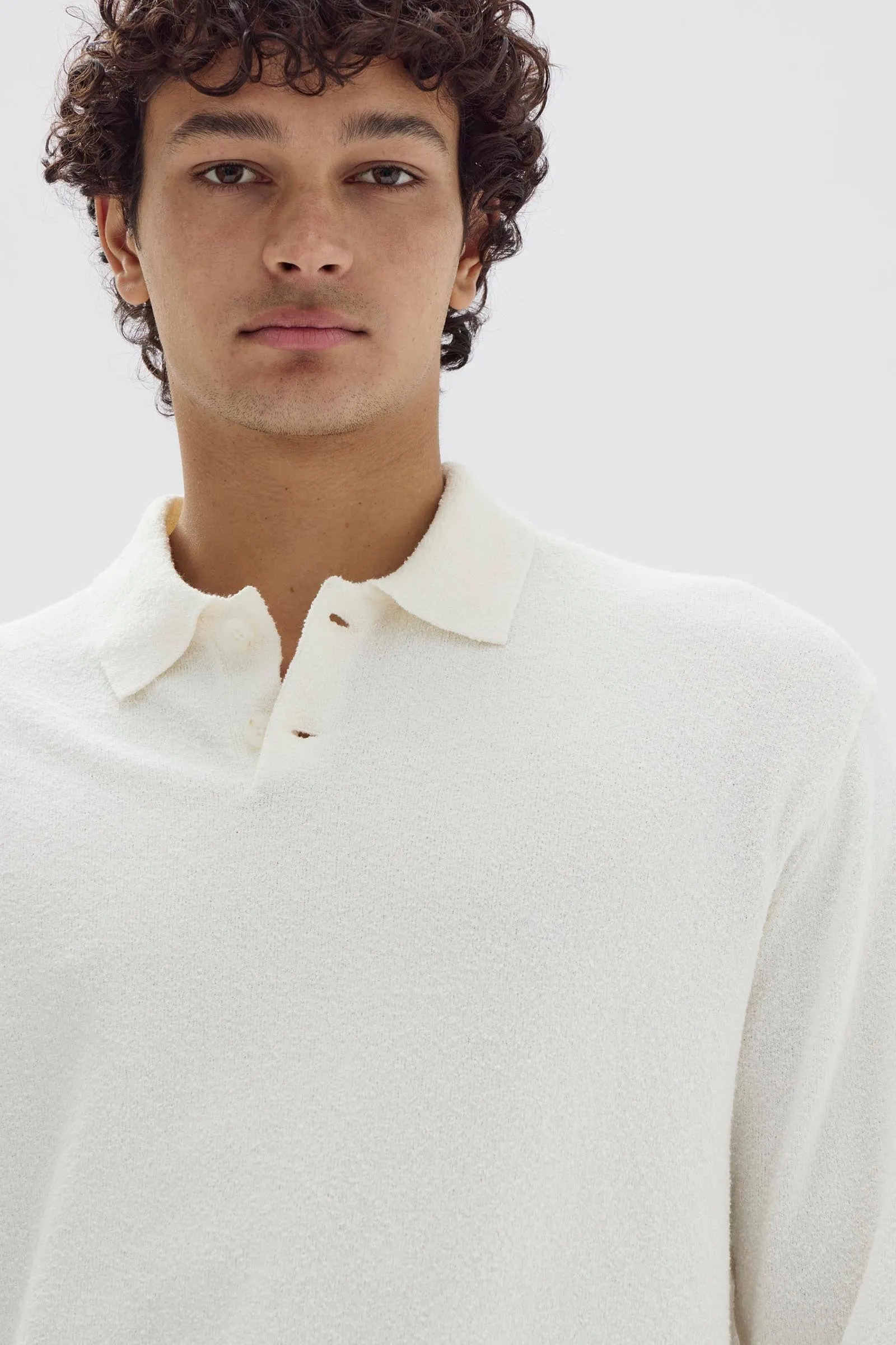 Paul Textured Knit Polo