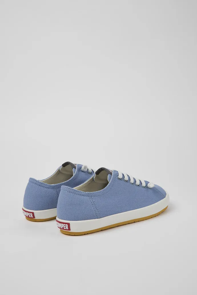 Peu Rambla Blue Textile Sneaker for Women