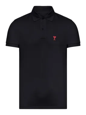 Pique polo shirt