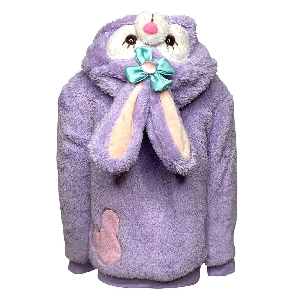 Plush Purple Bunny Jacket