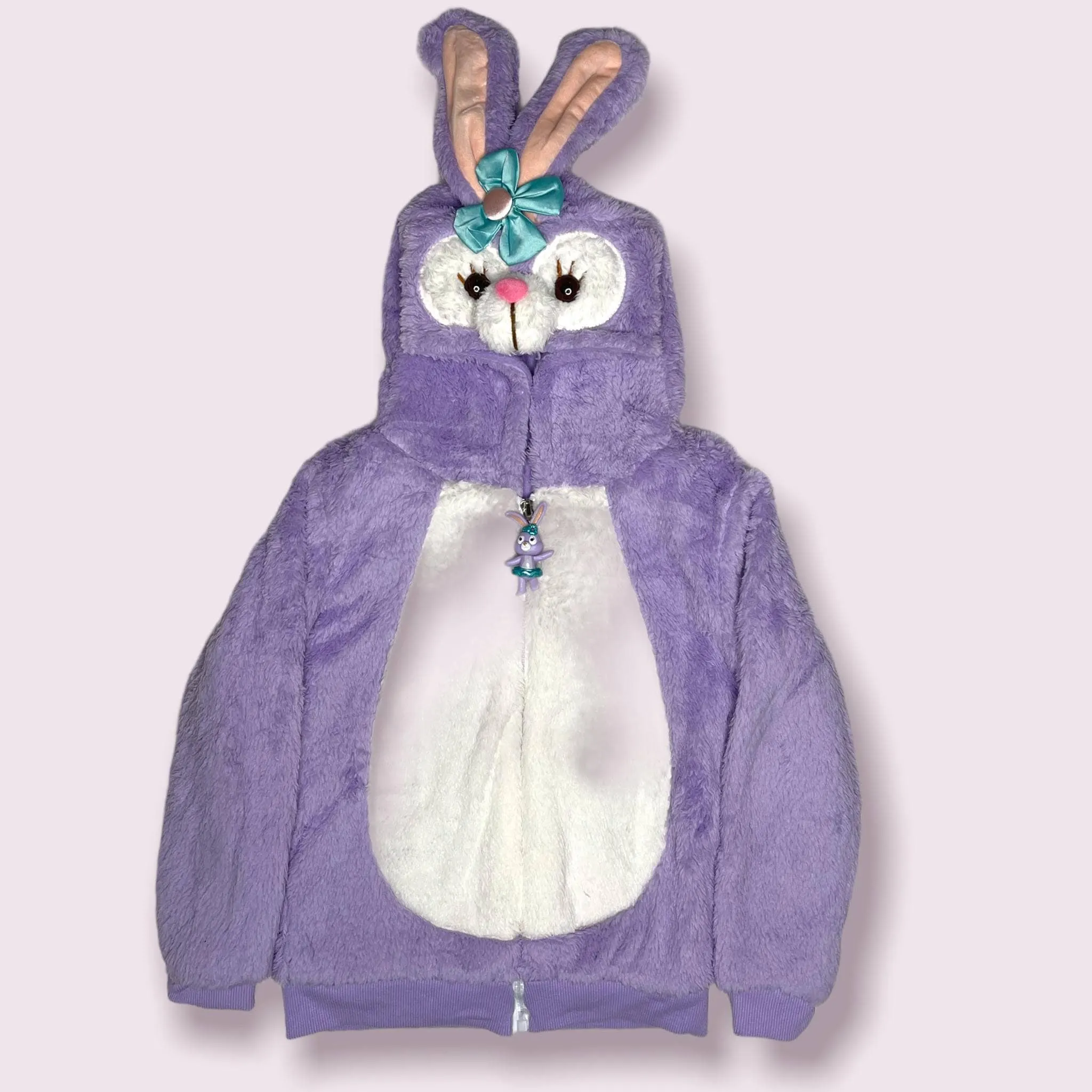 Plush Purple Bunny Jacket