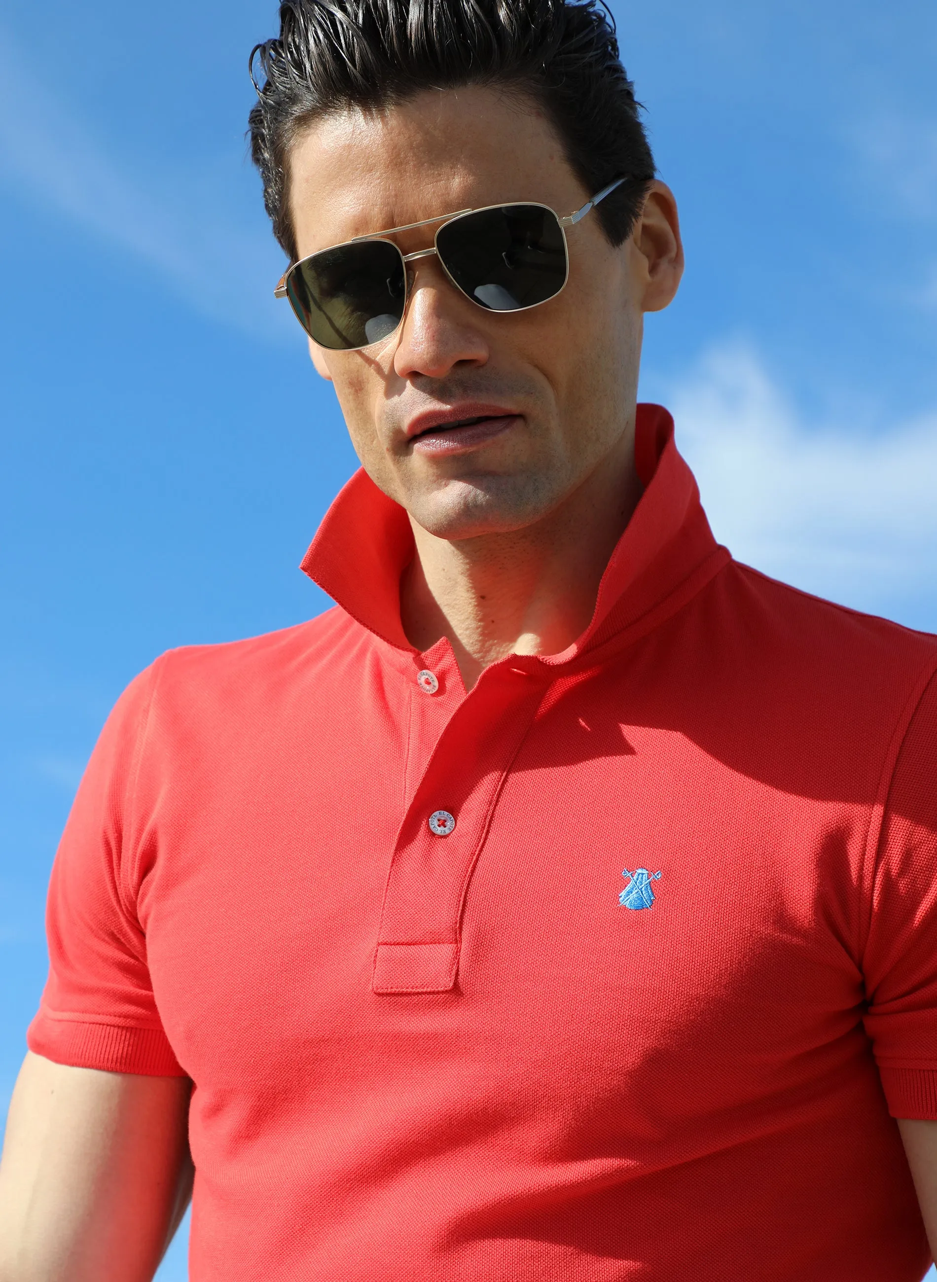 Polo Classic Rojo Hombre