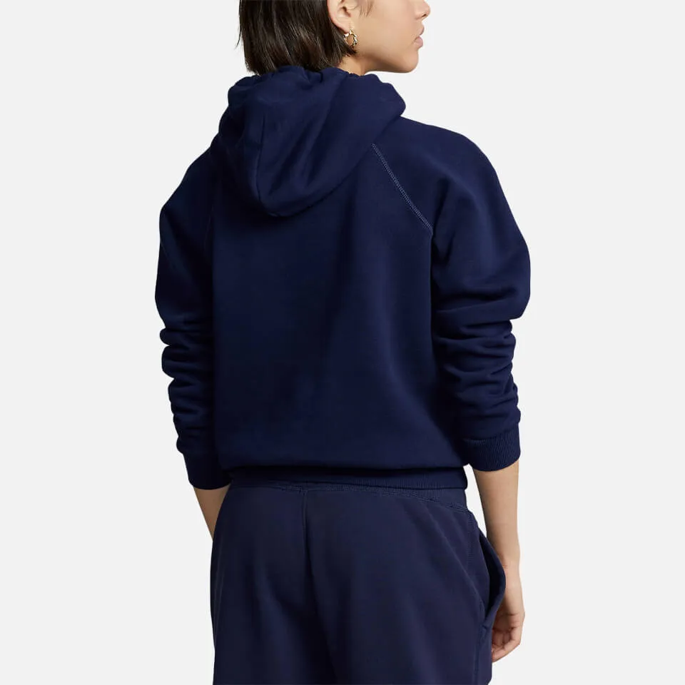 Polo Ralph Lauren Women's Lightweight Hoody - Cruise Navy - XS | Coggles