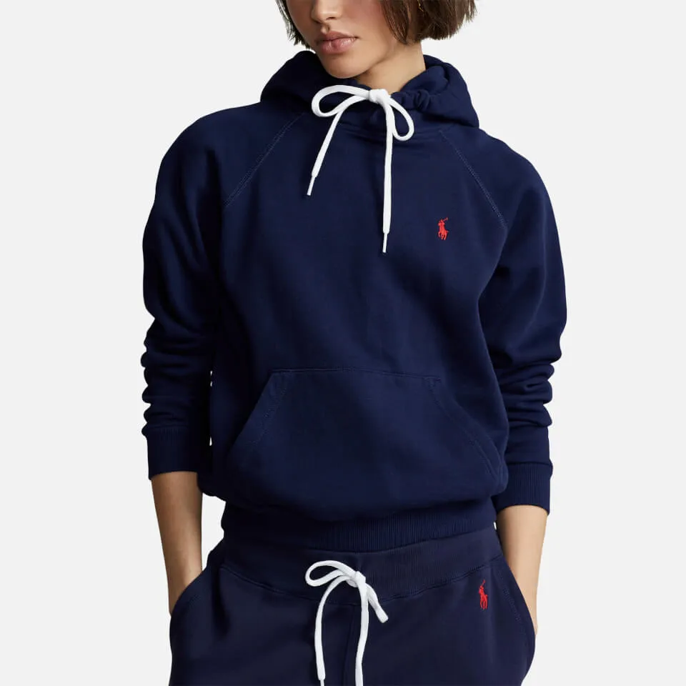 Polo Ralph Lauren Women's Lightweight Hoody - Cruise Navy - XS | Coggles