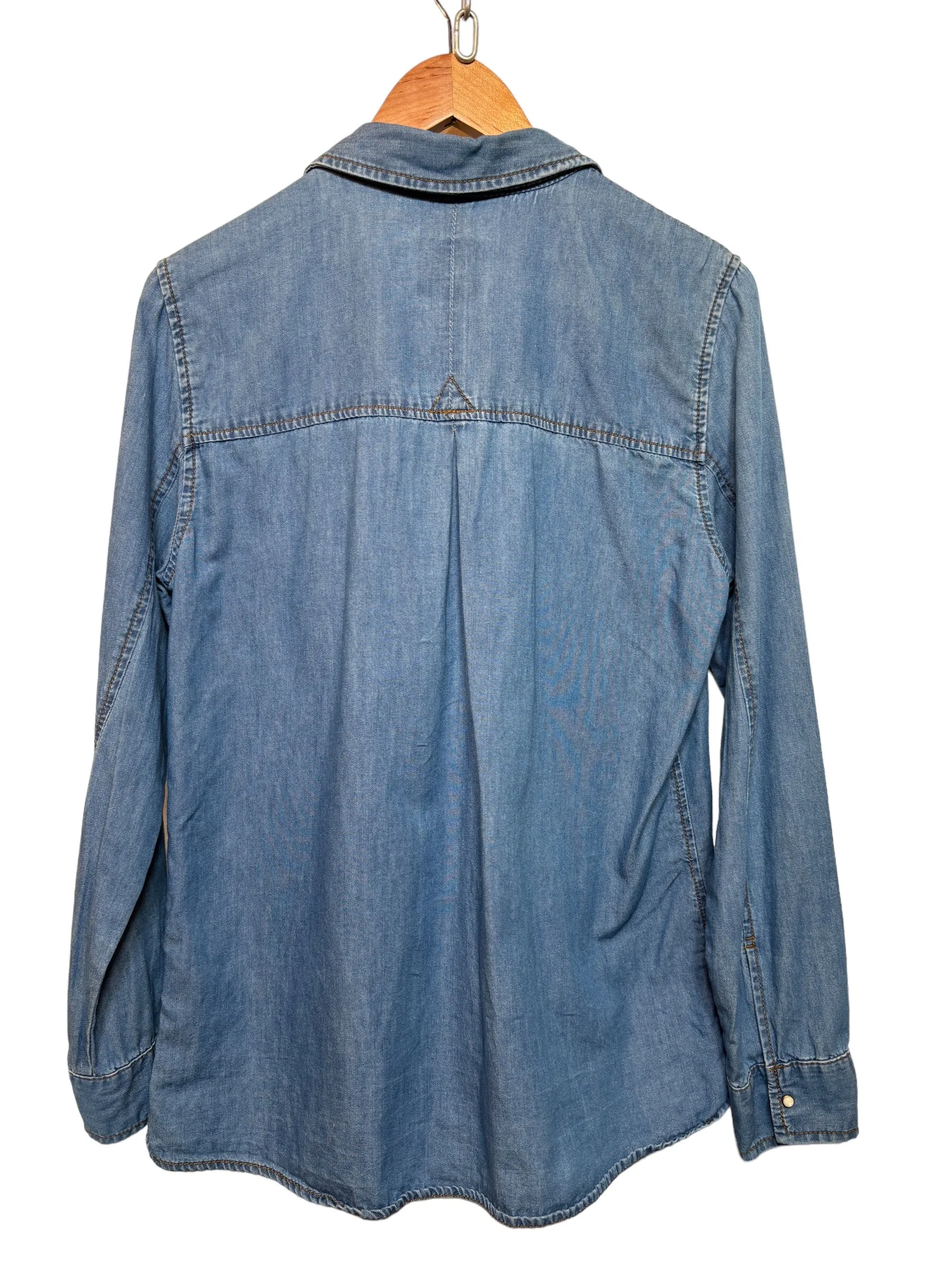 Pull & Bear Woman's Long sleeve Denim Jacket (Size L)