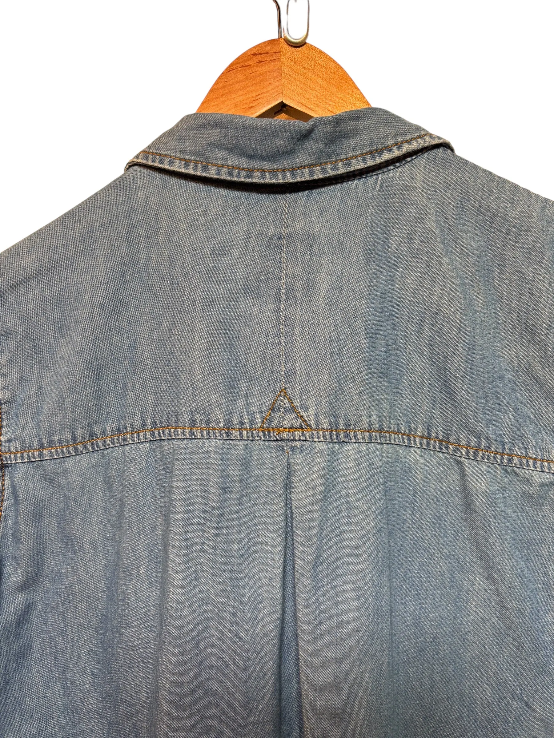 Pull & Bear Woman's Long sleeve Denim Jacket (Size L)