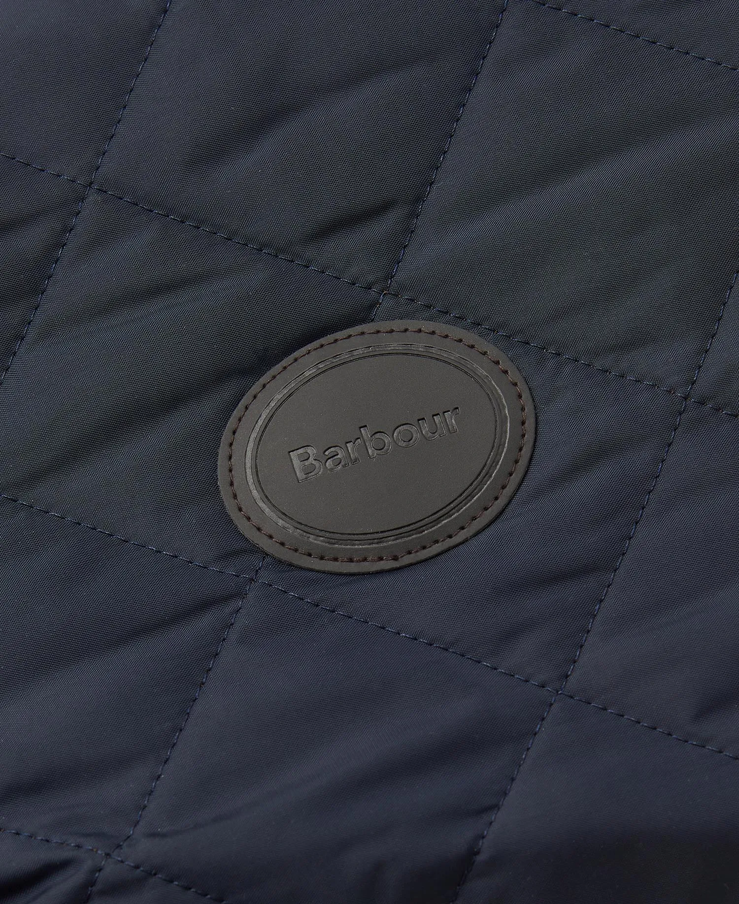 Quilted Dog Coat Navy