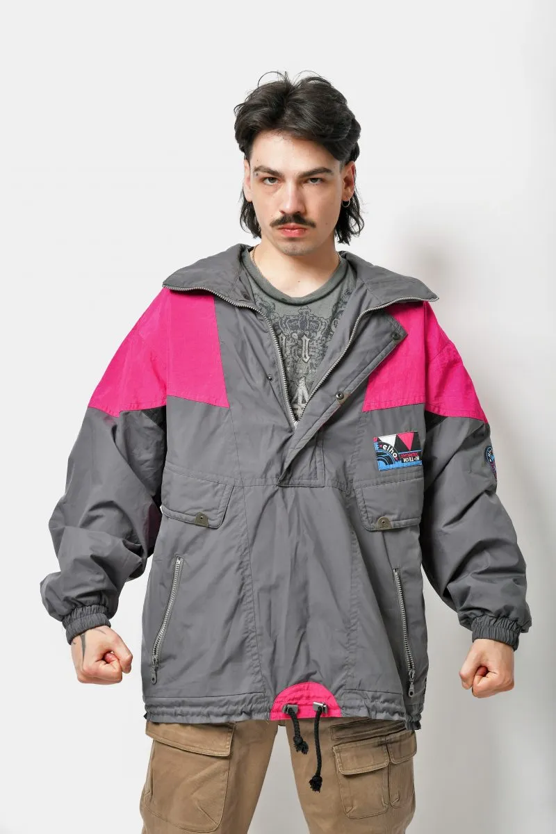 Retro 90s ski jacket coat