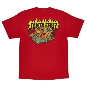 SANTA CRUZ Salba Tiger Redux Mens Graphic T-Shirt