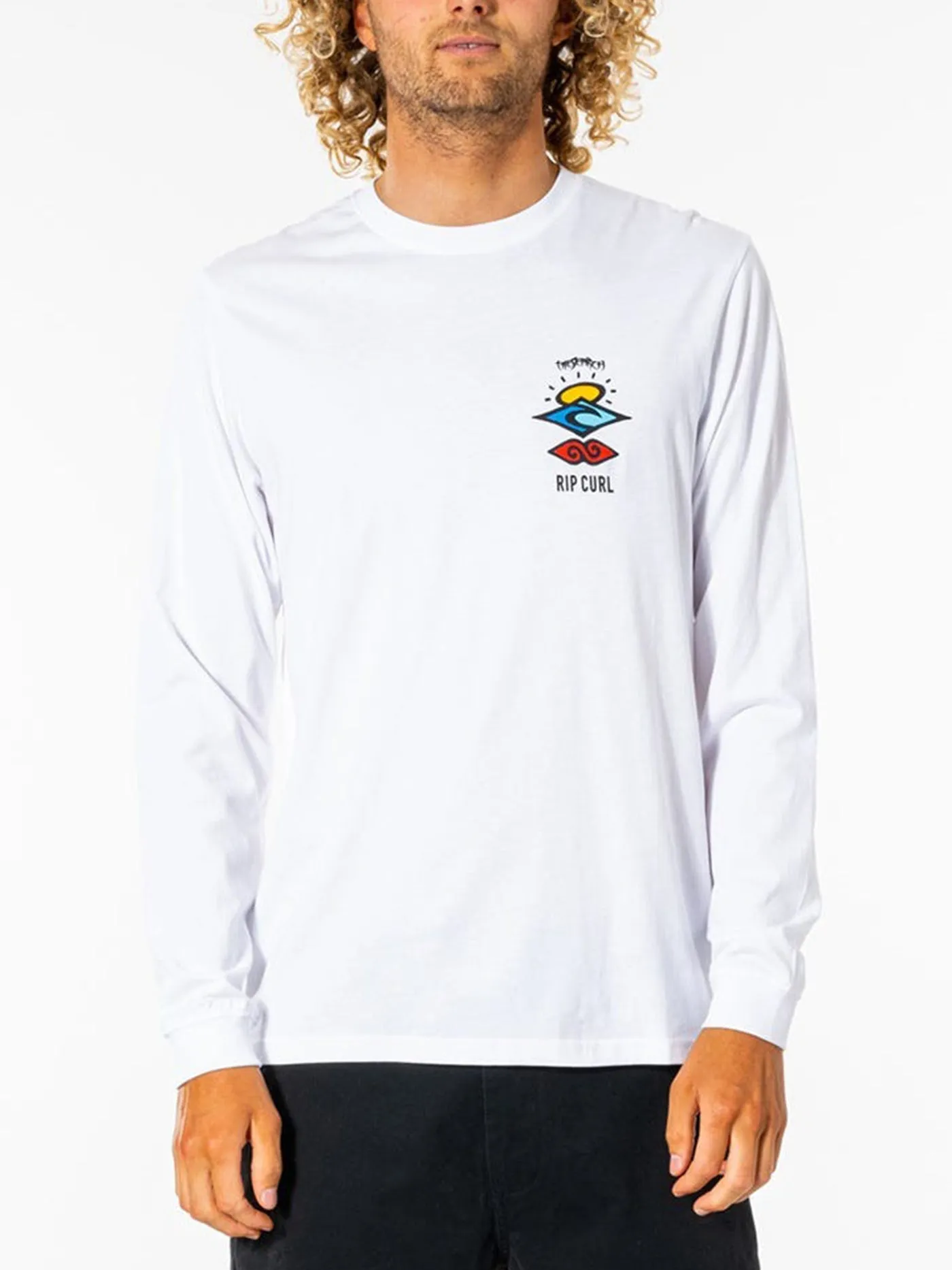 Search Icon Long Sleeve T-Shirt