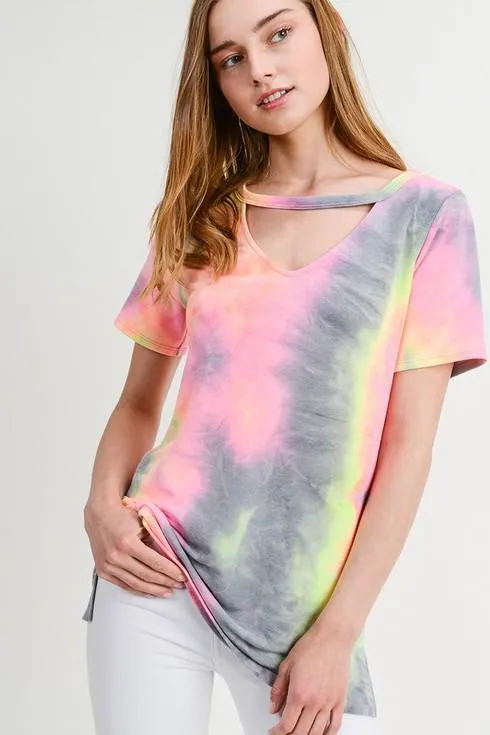 Seriously Sassy Tie-Dye Top