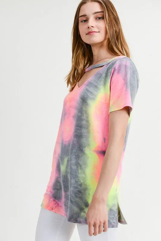 Seriously Sassy Tie-Dye Top