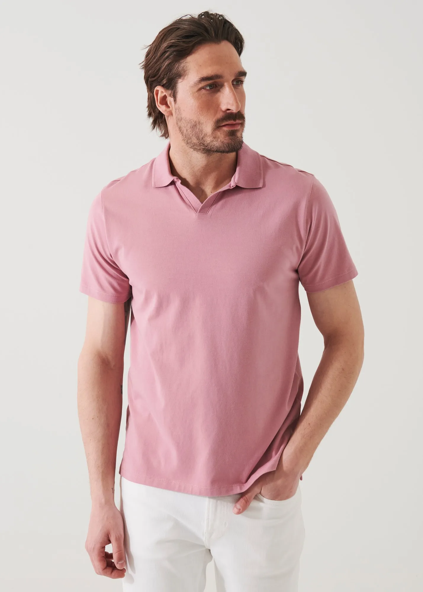 SHORT SLEEVE ICONIC OPEN POLO