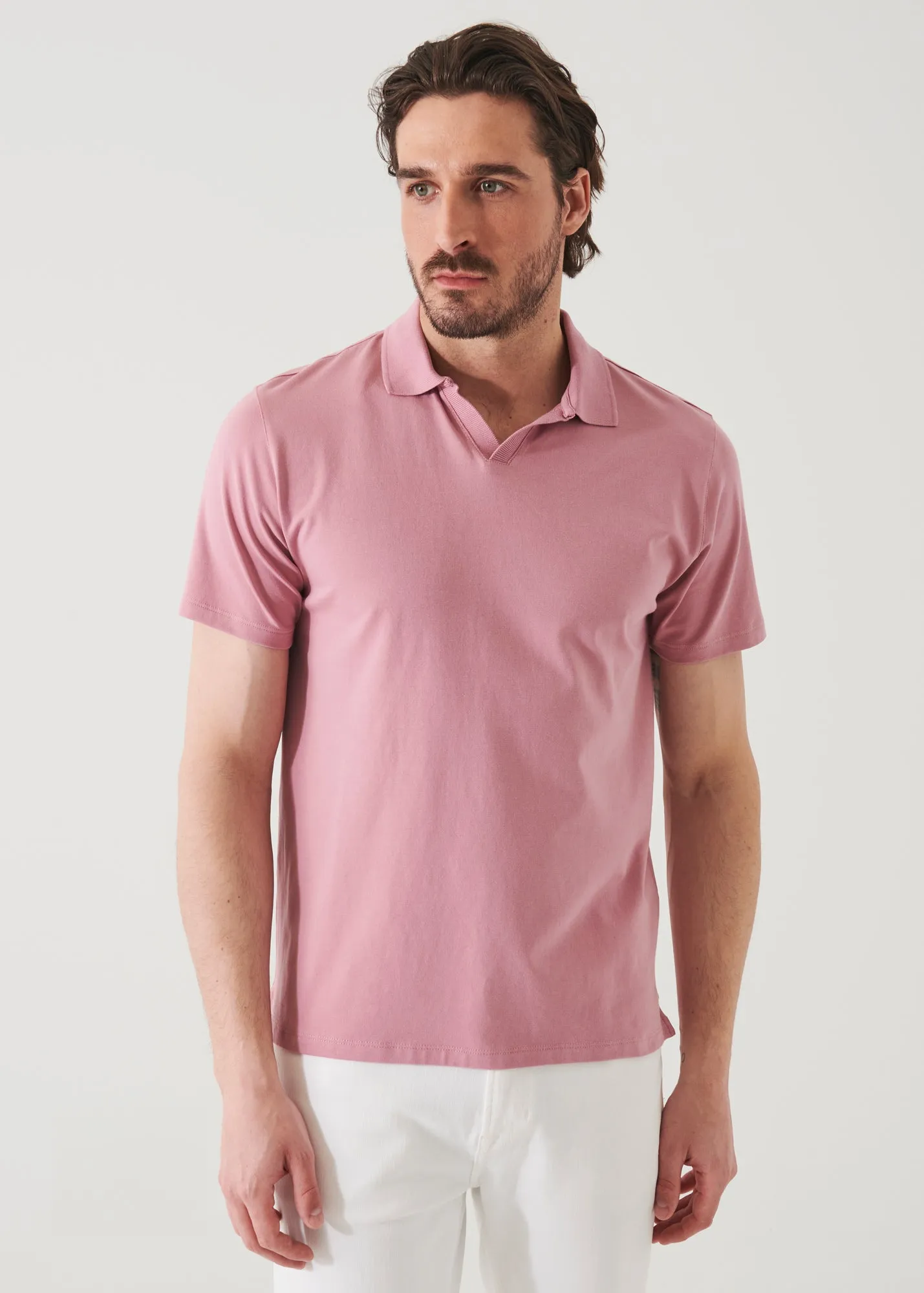 SHORT SLEEVE ICONIC OPEN POLO