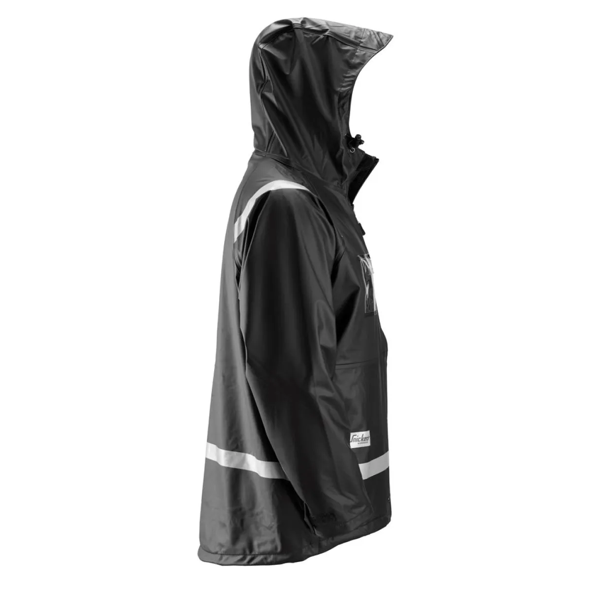 Snickers 8200 Rain Jacket PU - Black