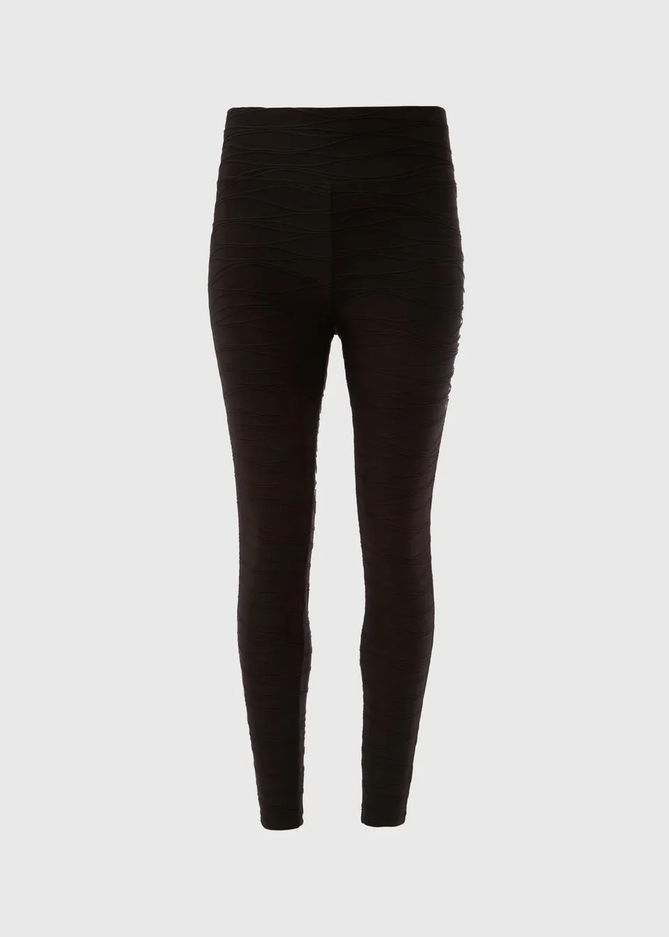 Souluxe Black Ruched Leggings