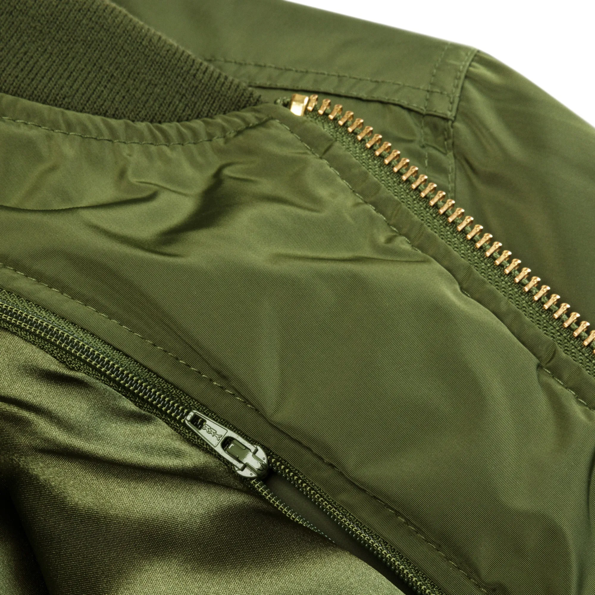 Sqdltd AU23 Never Settle Premium recycled bomber jacket WL