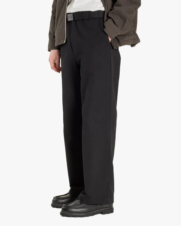 Stan Ray A Pant Loose Straight Work Chino - Black Twill