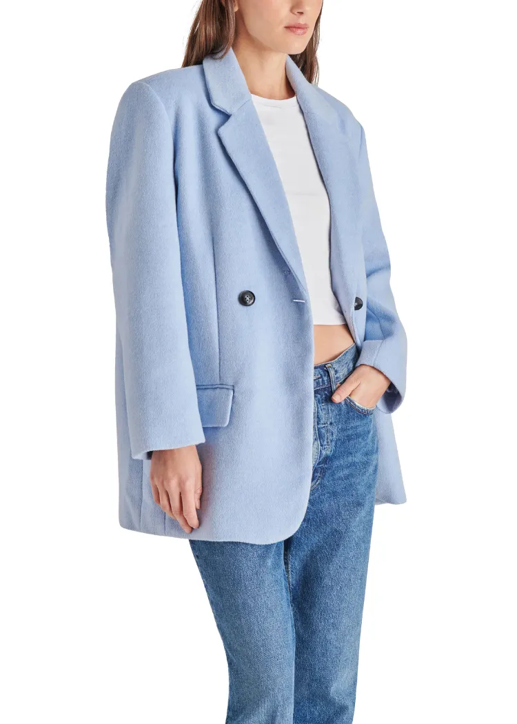 Steve Madden Myra Coat - Powder Blue