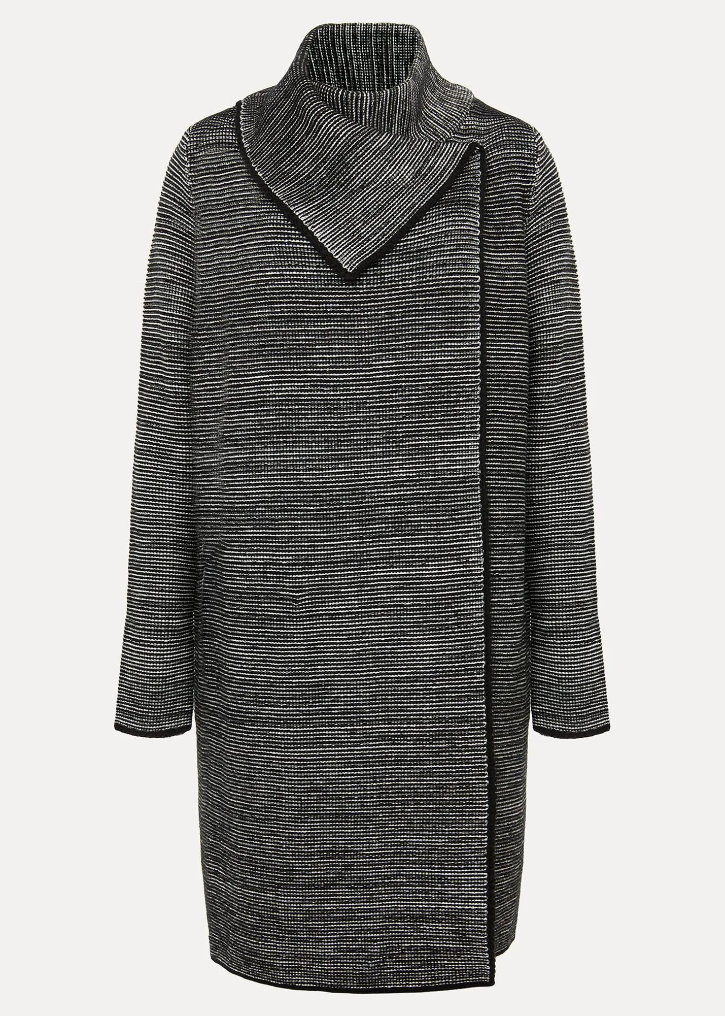 Talia Tweed Knit Coat