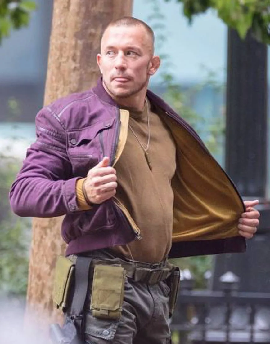 The Falcon and the Winter Soldier Georges St-Pierre Jacket