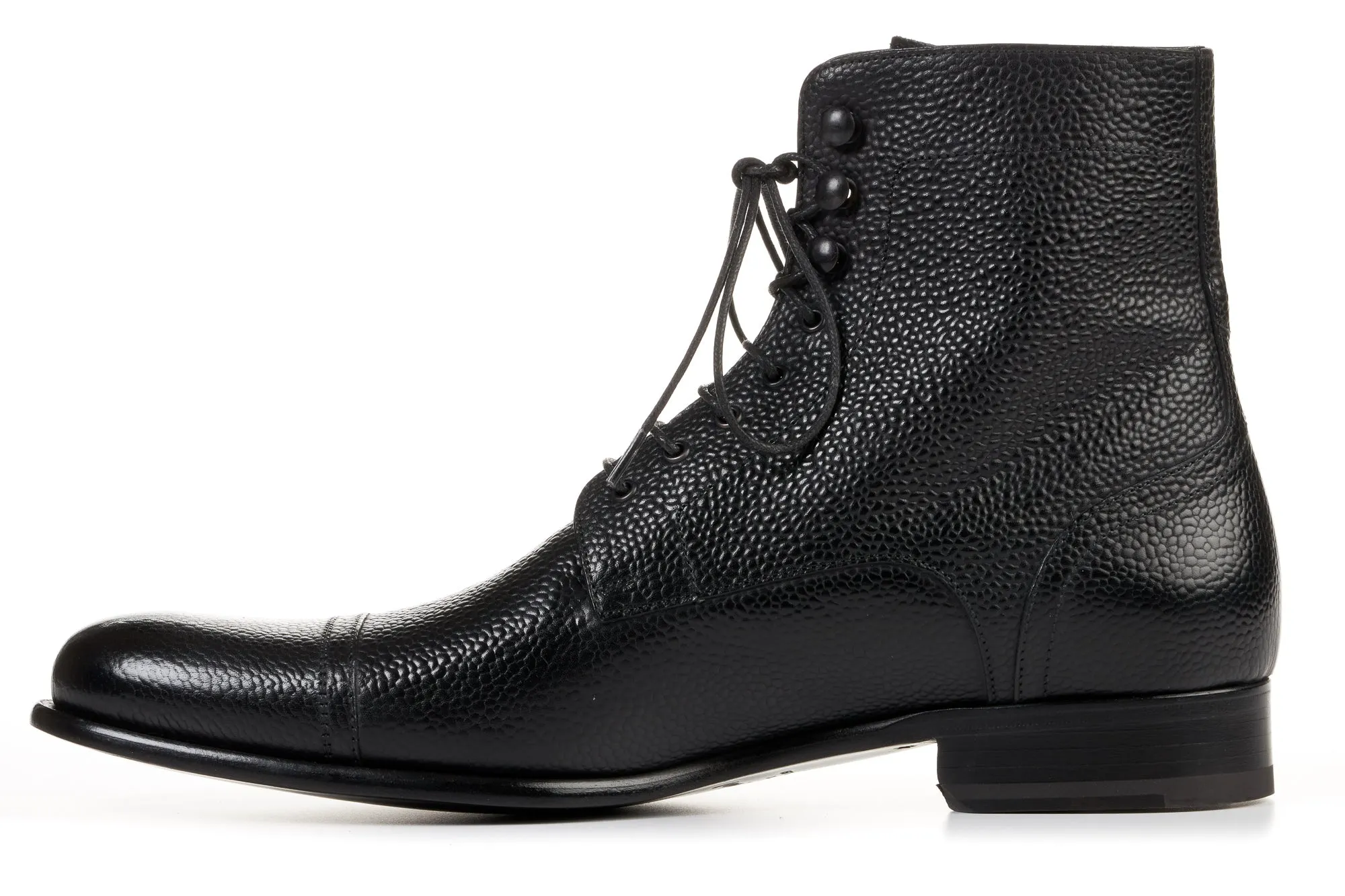 The Jackman Cap-Toe Boot - Nero