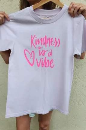 TLB Kindness is a vibe tee Orchid