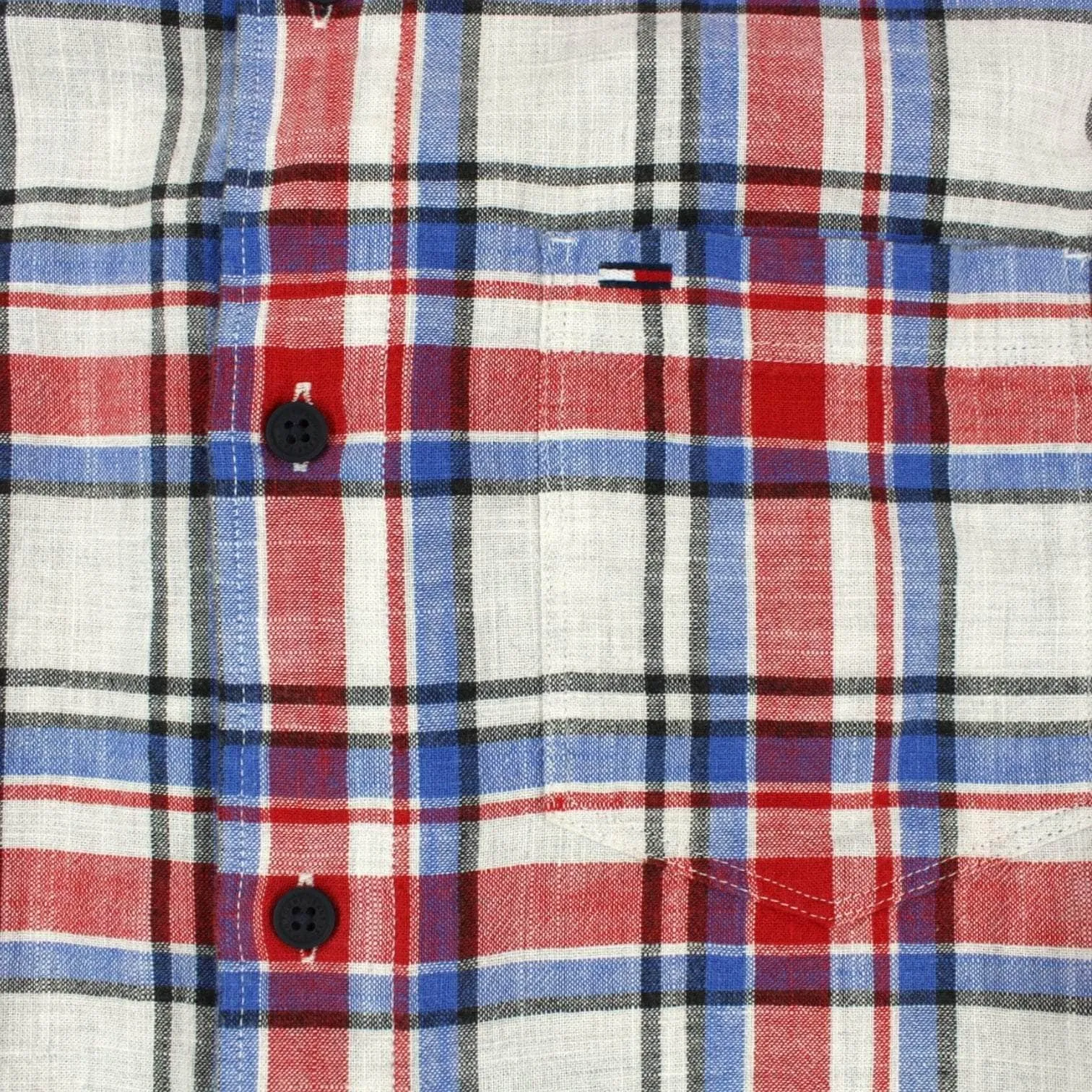 Tommy Jeans Blue & Red Check Shirt