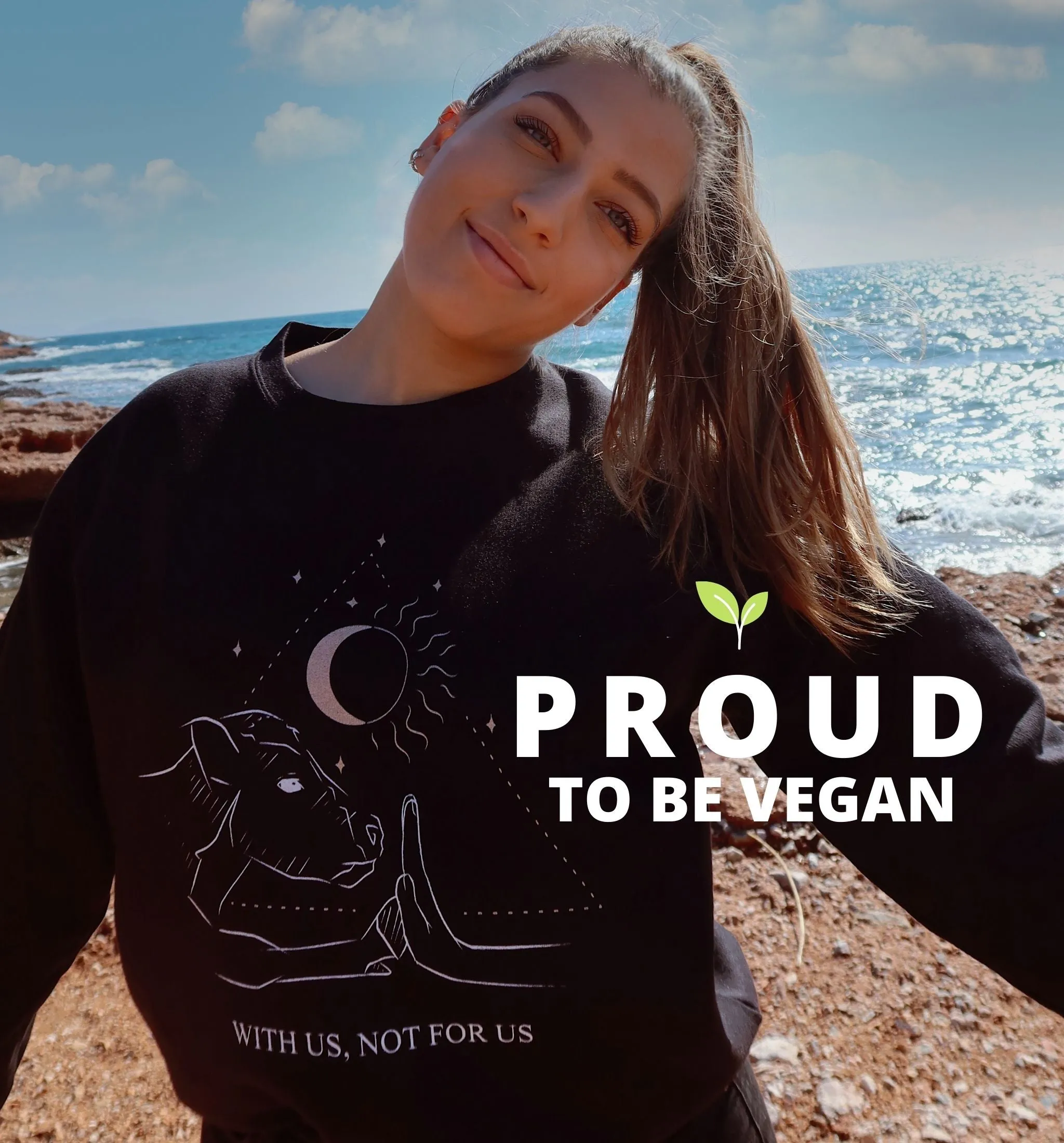 Vegan Power | Vegan Crewneck