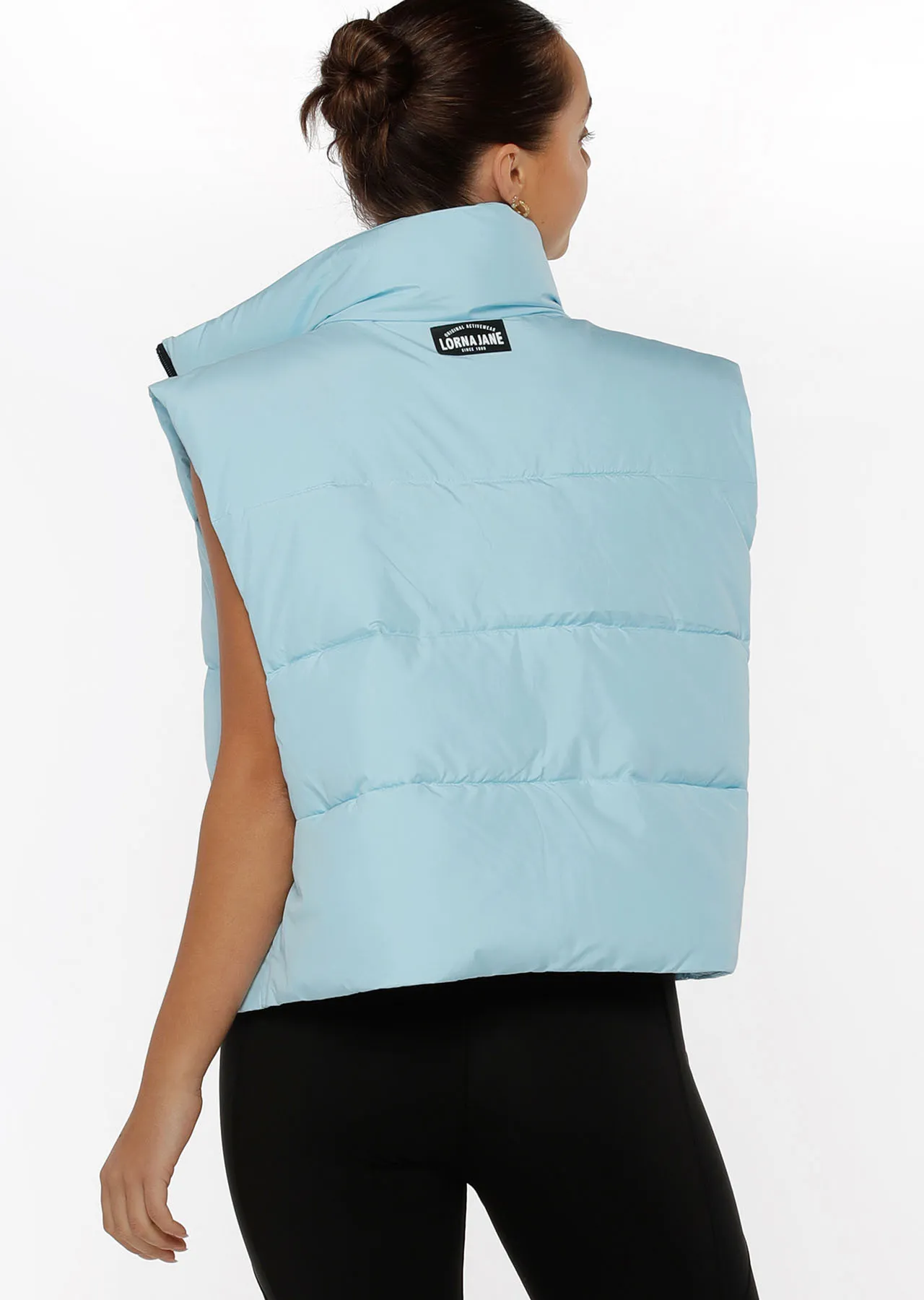 Weightless Puffer Vest | Blue | Jackets, Hoodies and Sweats | Lorna Jane Australia