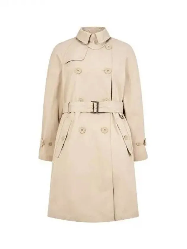 Women s Belted Double Trench Coat Beige 271847