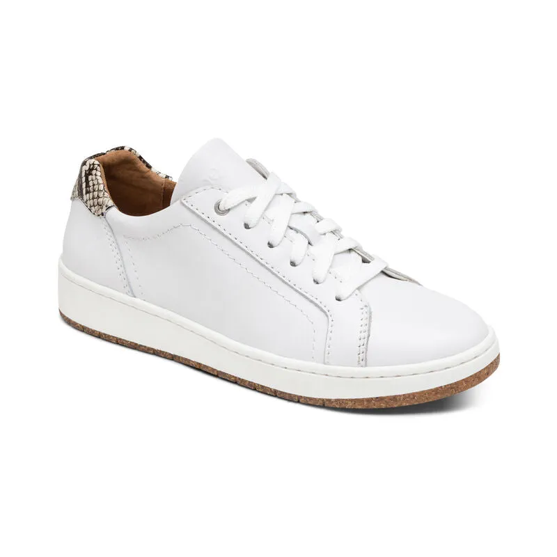 WOMEN'S AETREX BLAKE COMFORT SNEAKER | WHITE