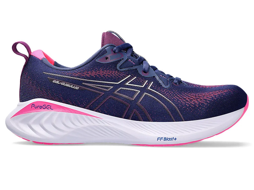 Women's Asics Gel-Cumulus 25, Deep Ocean/Lilac Hint, 12 B Medium