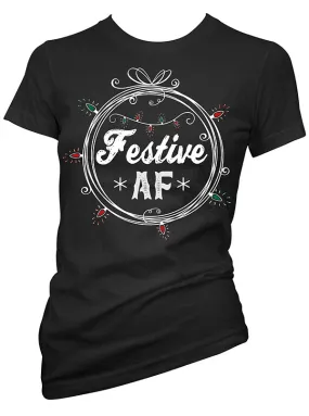 Women's Festive AF Tee