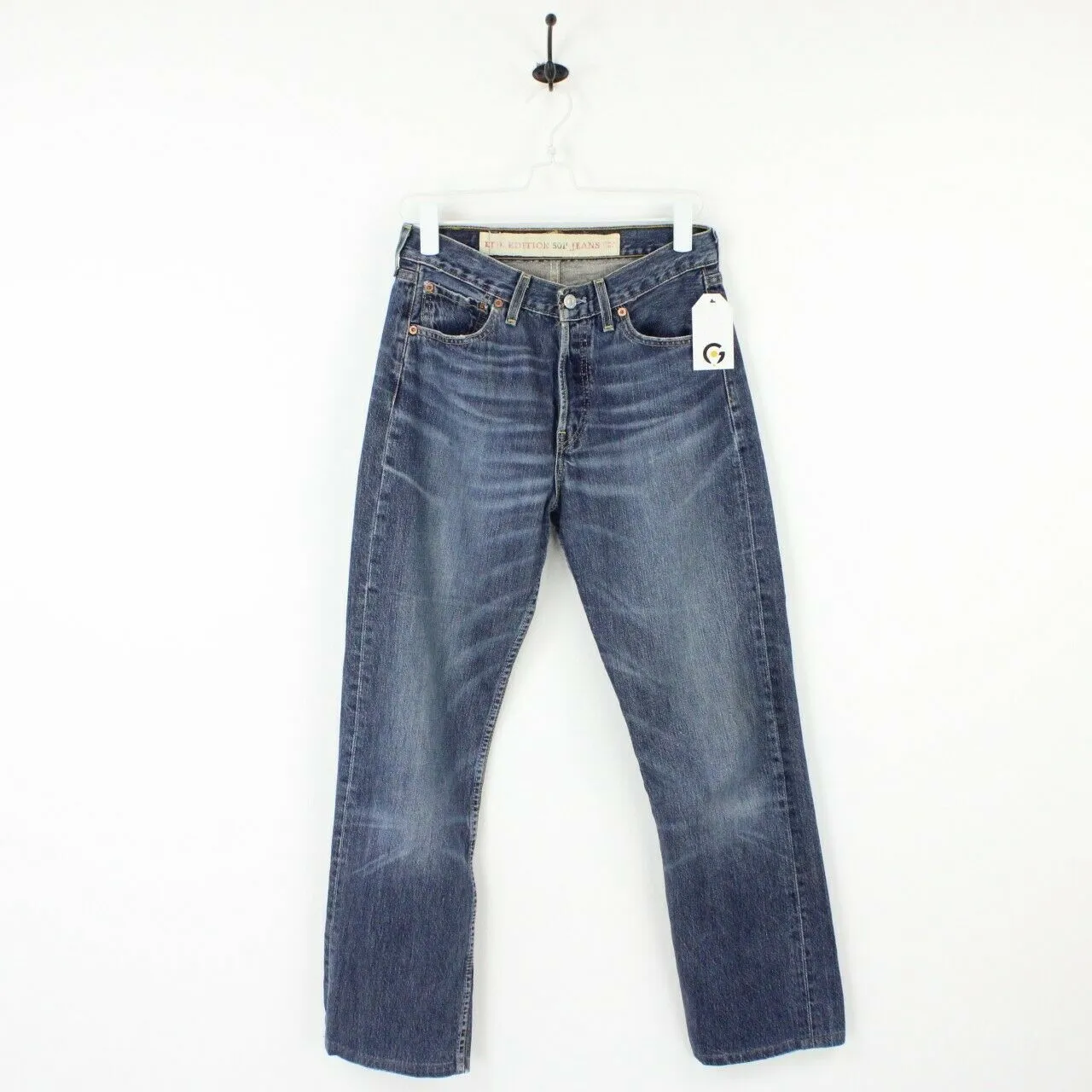 Womens LEVIS 501 Jeans Mid Blue | W29 L29