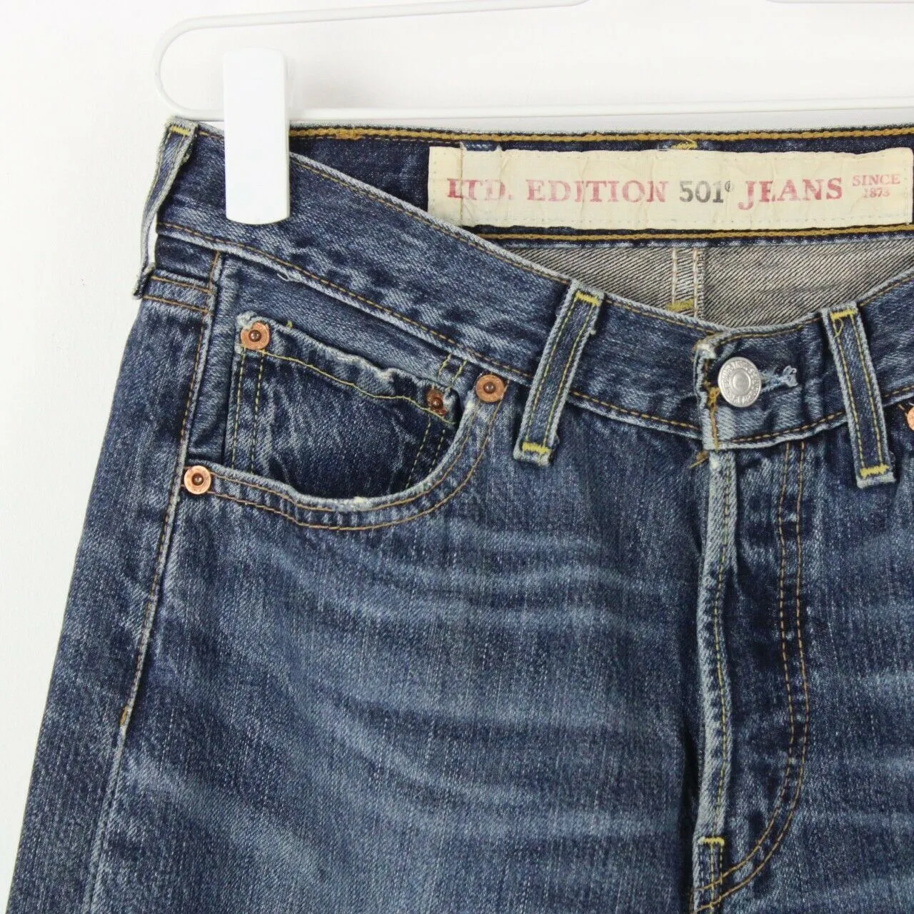 Womens LEVIS 501 Jeans Mid Blue | W29 L29