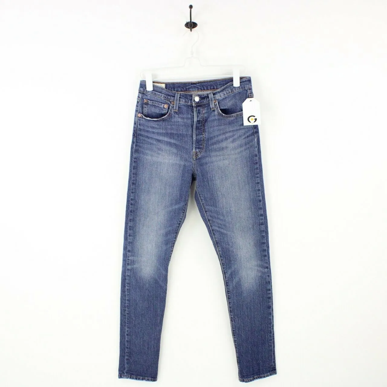 Womens LEVIS 501 S Jeans Mid Blue | W28 L32