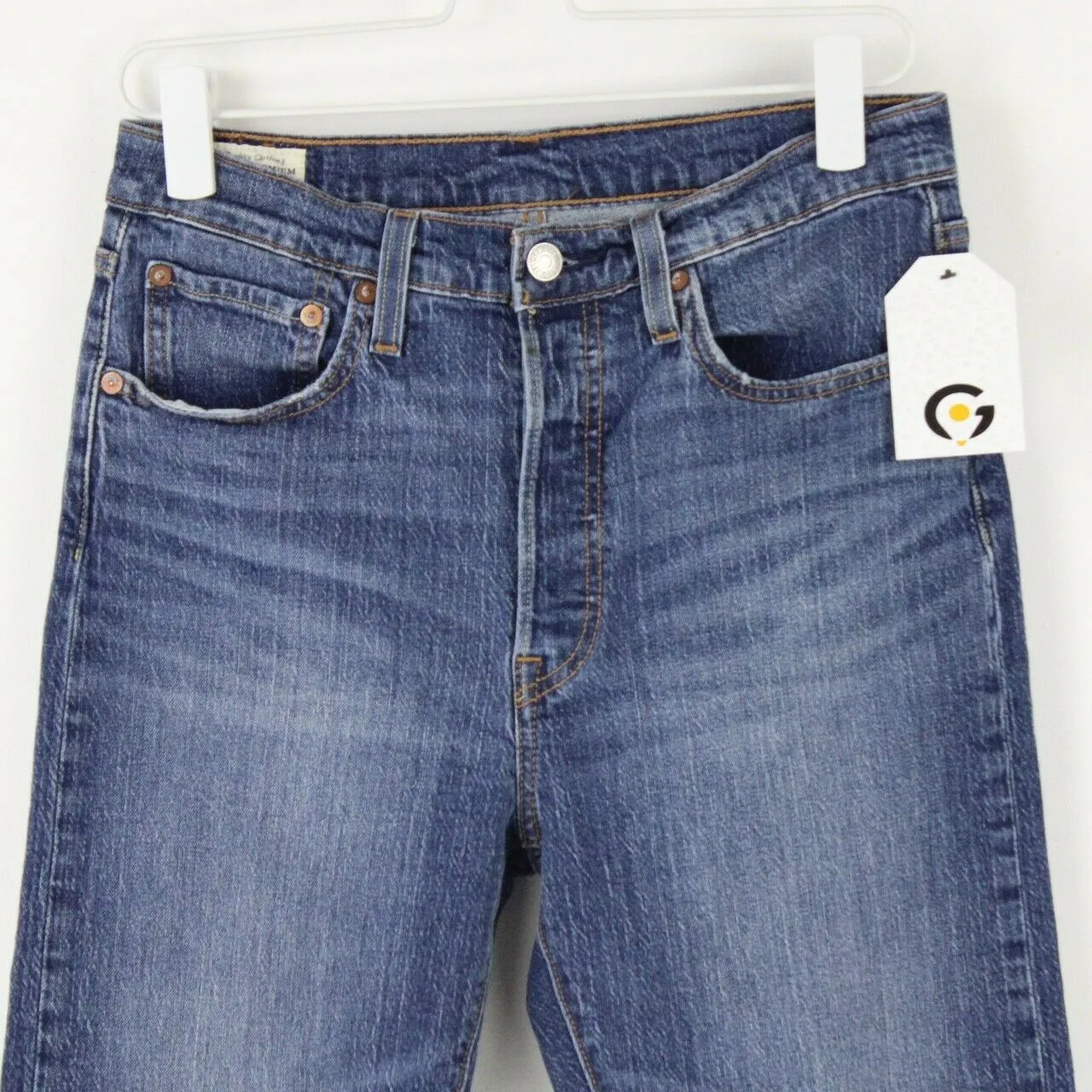 Womens LEVIS 501 S Jeans Mid Blue | W28 L32