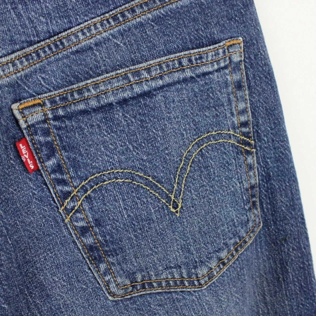 Womens LEVIS 501 S Jeans Mid Blue | W28 L32