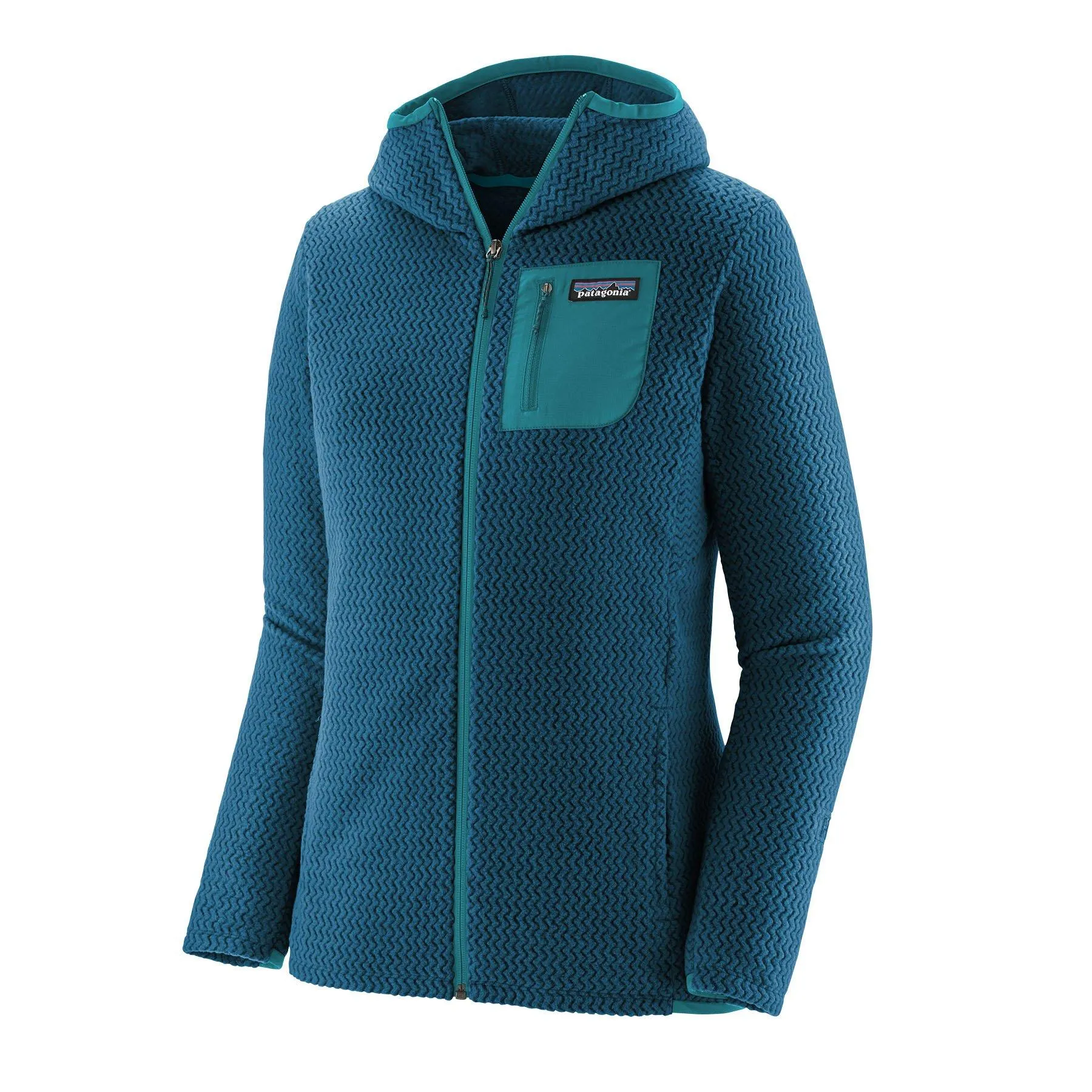 Women's Patagonia R1 Air Full Zip Hoody - Blue | George Fisher UK