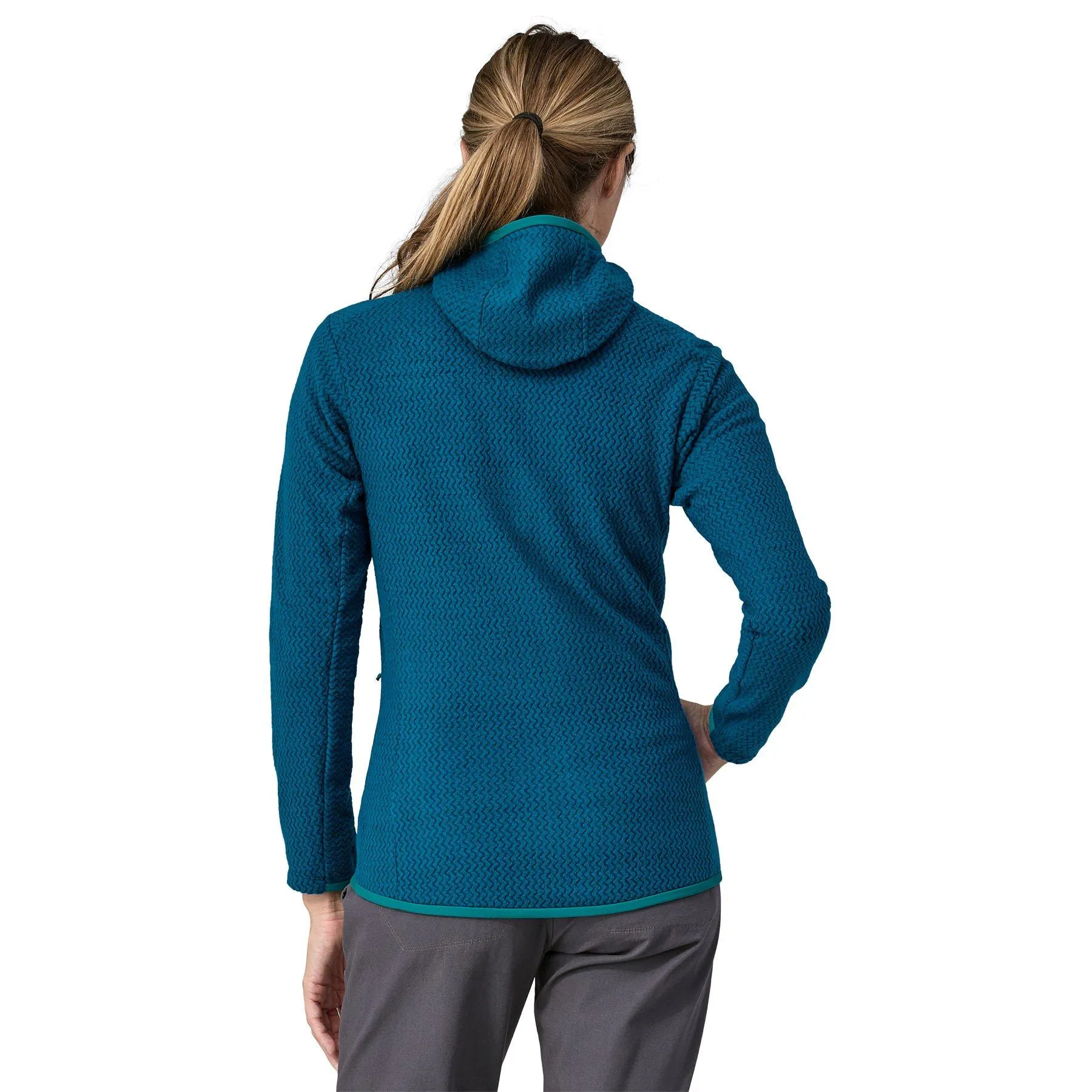 Women's Patagonia R1 Air Full Zip Hoody - Blue | George Fisher UK