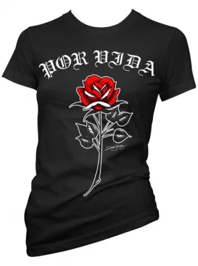 Women's Por Vida Rose Tee