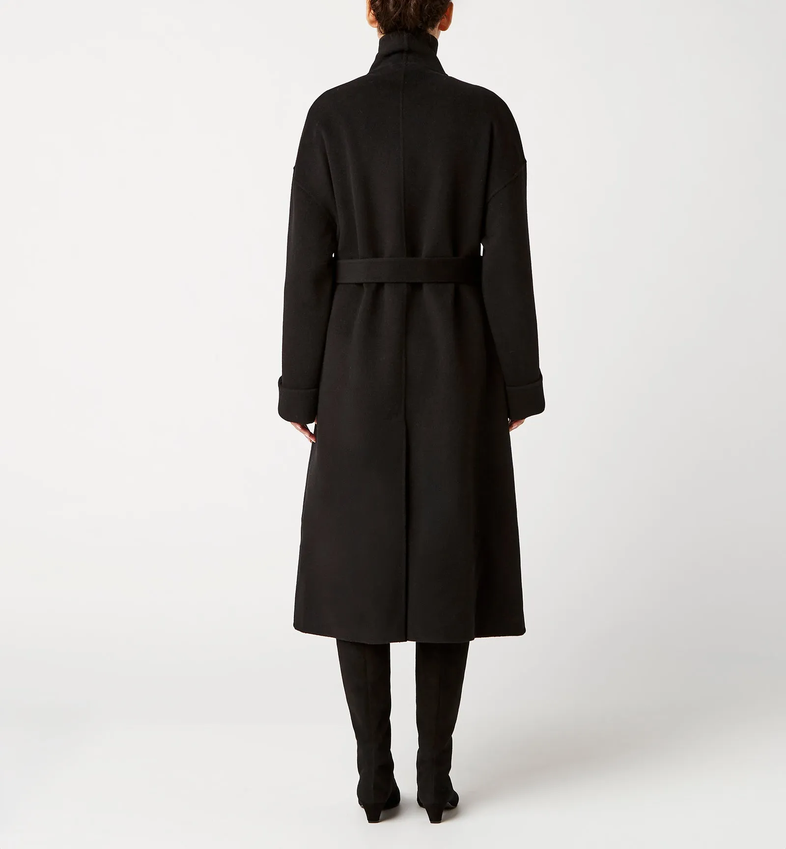 ZACH WOOL WRAP COAT