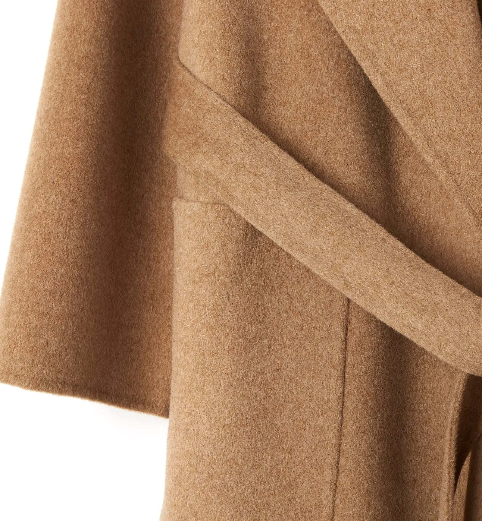 ZIA WOOL WRAP COAT